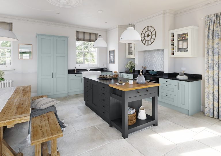 CROWN Midsomer GreyAqua Pale Grey Charcoal 2